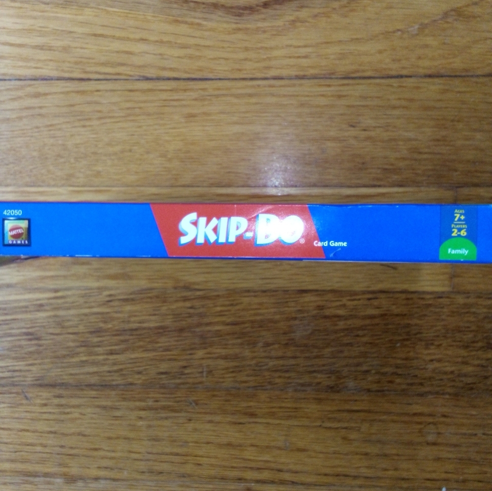 Skip-Bo Mattel Card Game 2009 Edition Complete - Picture 3 of 3